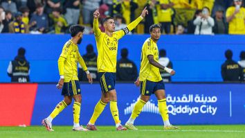 ‘Shameless’ Ronaldo Dragged For Delusion Reaction To Accidental Deflected Goal Off His Back