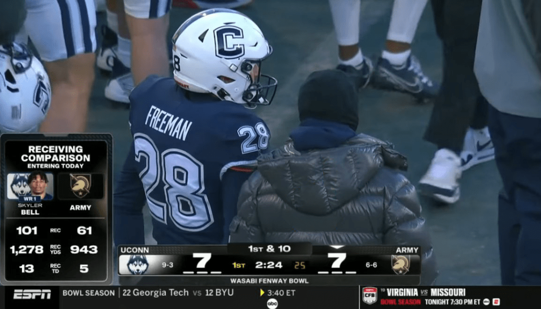 Skyler Bell Opt-Out Fenway Bowl UConn