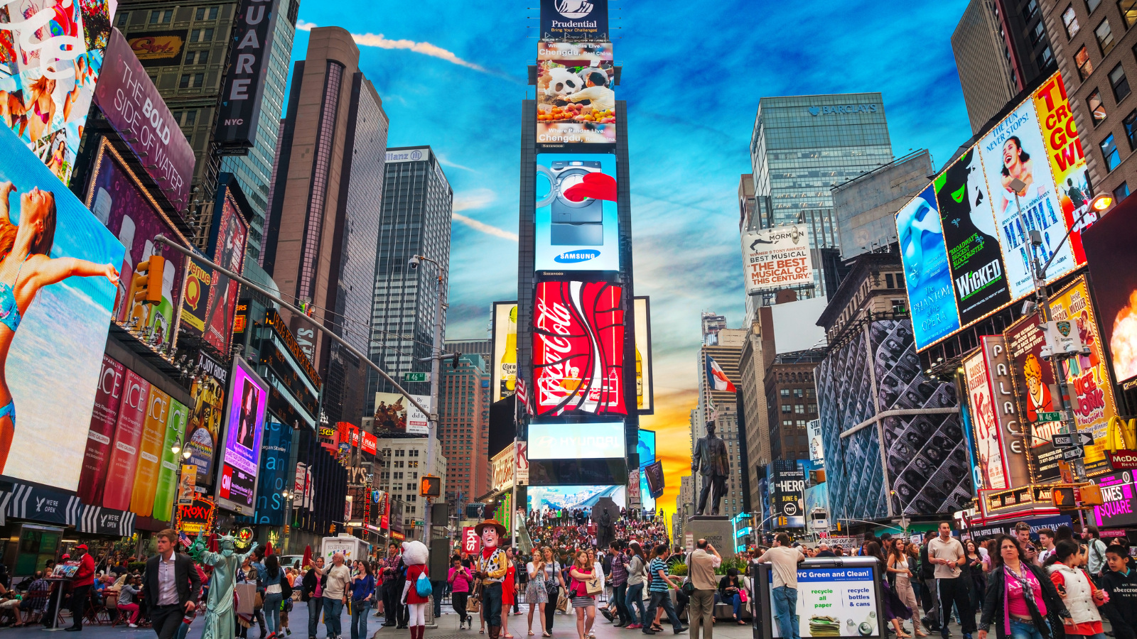 Times Square billboards