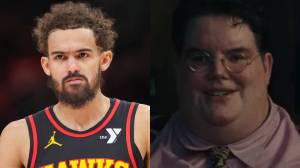 Trae Young and Marty Supreme actor Luke Manley