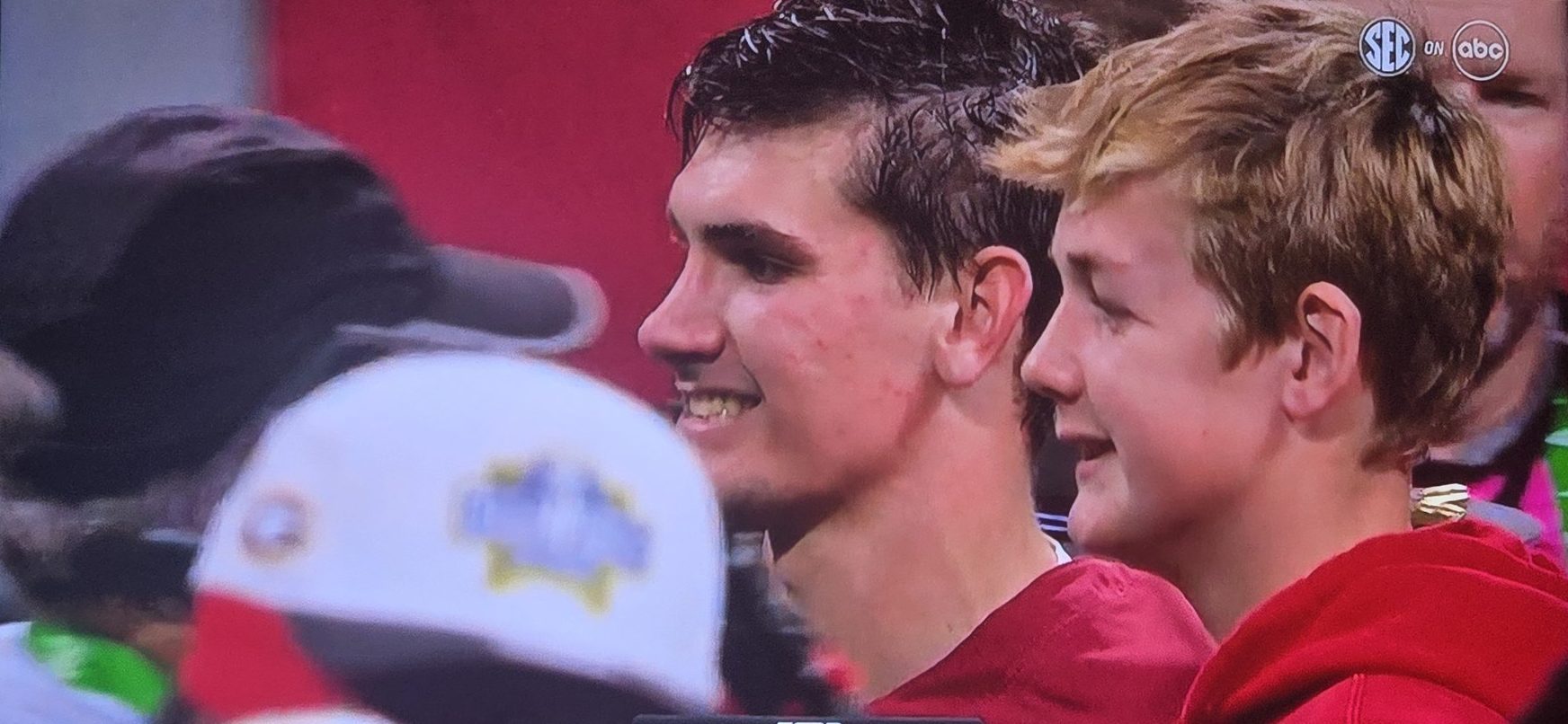 Ty Simpson Takes Photo With Kirby Smart's Son After Brutal Loss