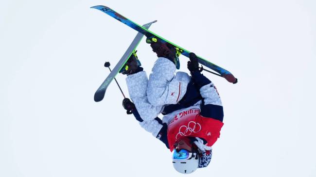 Team USA freestyle skier Alex Ferreira at 2022 Winter Olympics