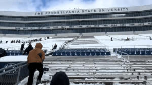 Penn State Beaver Stadium Blizzard