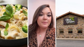 ‘That’s Why The Pasta Endless LMAO’: California Woman Orders Chicken Pasta At Olive Garden. Then She Takes A Closer Look At The Chicken Strips