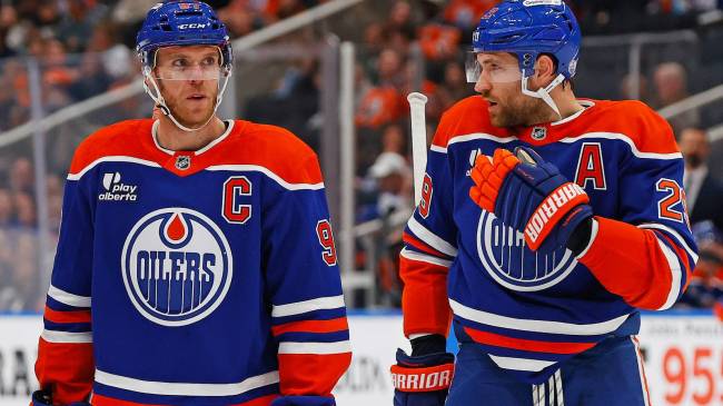 Connor McDavid and Leon Draisaitl