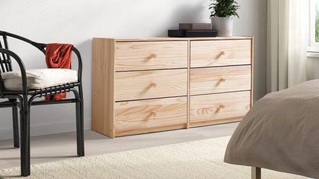 RAST 6-drawer dresser