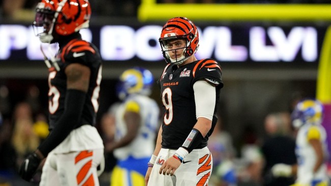 Joe Burrow Super Bowl 56