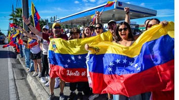 Florida Venezuelans Party In The Streets After Nicolas Maduro Captured By American Special Forces