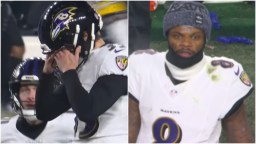 NFL Season Ends With Ravens Being Eliminated From Playoffs With Missed Field Goal On Final Play Of Season