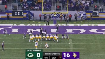 Gamblers Angry Packers Kicked Meaningless Field Goal While Down 16-0 & Covered The Spread