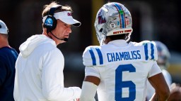 Trinidad Chambliss Explains Why He Didn’t Follow Lane Kiffin To LSU & Chose To Stay At Ole Miss
