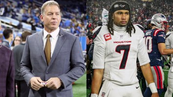Troy Aikman Was Disgusted With CJ Stroud’s Playoff Performance Vs Patriots