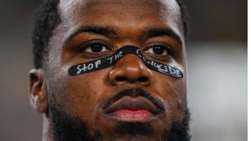 Texans’ Azeez Al-Shaair Speaks Out After Getting Fined By NFL Over ‘Stop The Genocide’ Eye Black