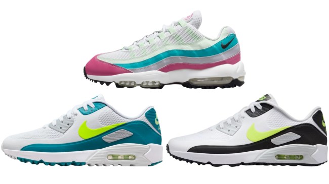 Nike Air Max golf shoes