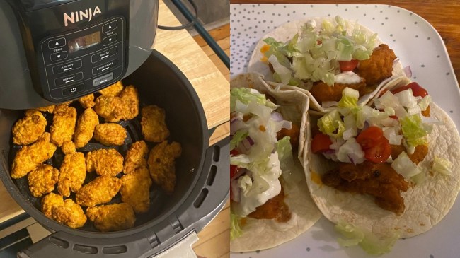 Cooking with a Ninja air fryer