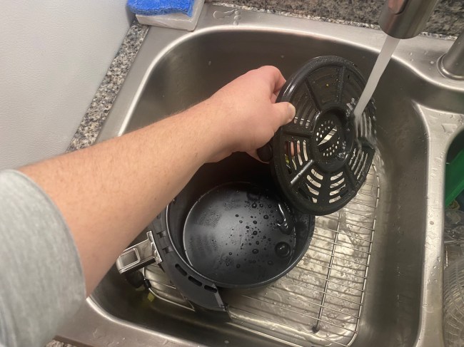 Cleaning your air fryer