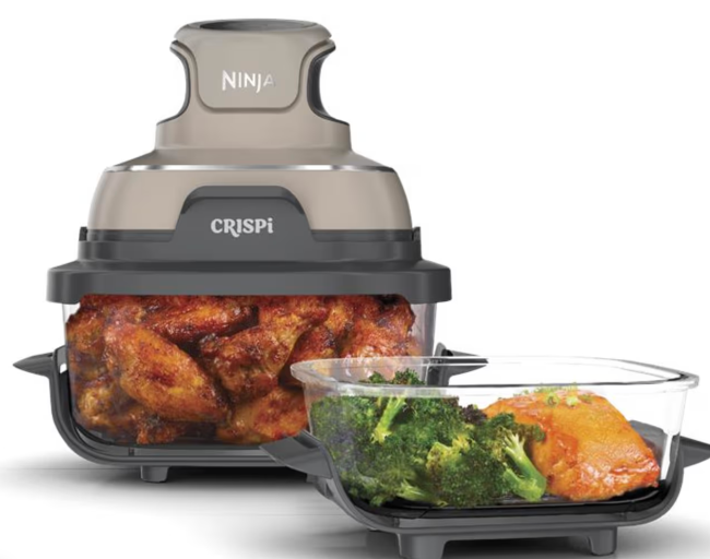 Ninja Crispi® 4-in-1 Portable Glass Air Fryer Cooking System