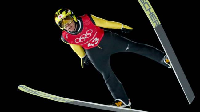 Japan ski jumper Noriaki Kasai at 2018 Olympics