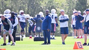 New England Patriots defensive coordinator Terrell Williams