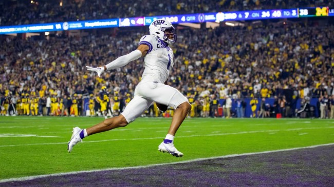 Quentin Johnston TCU Fiesta Bowl