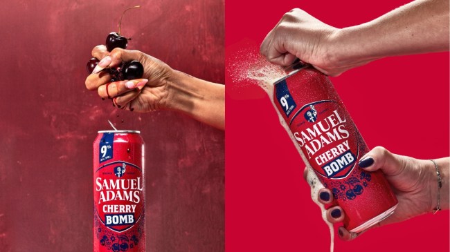 Sam Adams Cherry Bomb beer