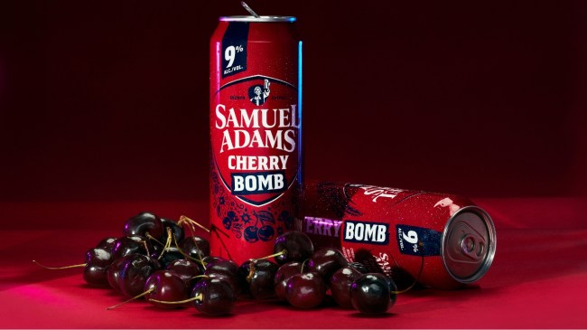 Sam Adams Cherry Bomb beer