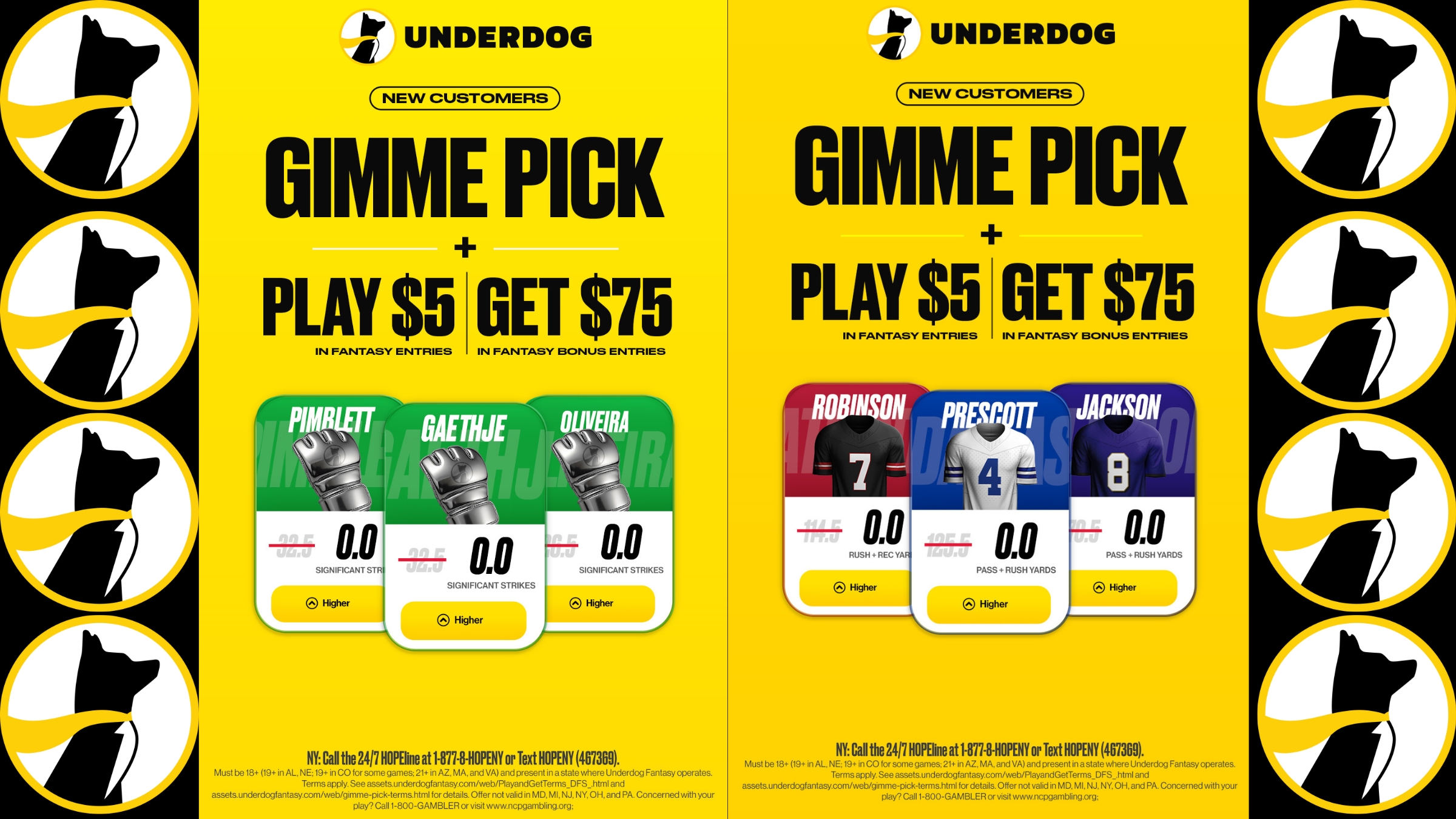 Whether It’s UFC 324 Or The NFL Playoffs, Get Your Picks In This Weekend With Underdog!