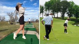 Female Golfer Goes To Driving Range Alone In Colorado. Then She Notices What Man Is Doing Behind Her