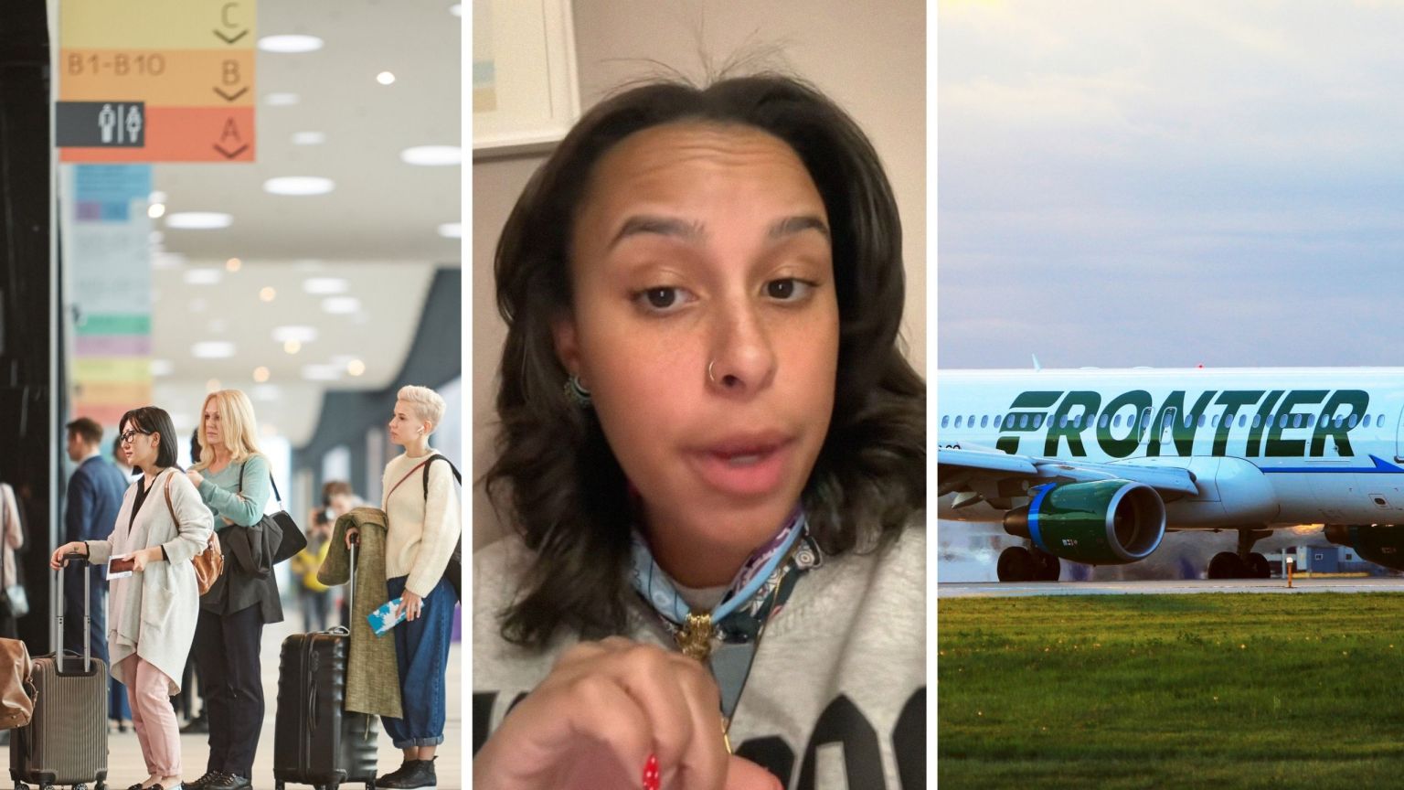 Frontier Removes All The Dallas, Houston People From Flight  - cover