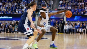 AJ Dybantsa Foul Merchant Free Throw