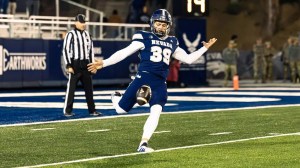 Bailey Ettridge Oregon Nevada Punter Poach Jeff Choate Reaction