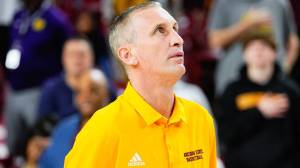 Arizona State coach Bobby Hurley