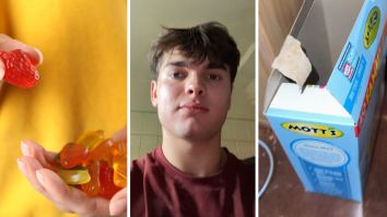 Massachusetts College Student Looks In His Box Of Motts Fruit Snacks. What’s Inside Has People Urging Him To Seek Medical Care