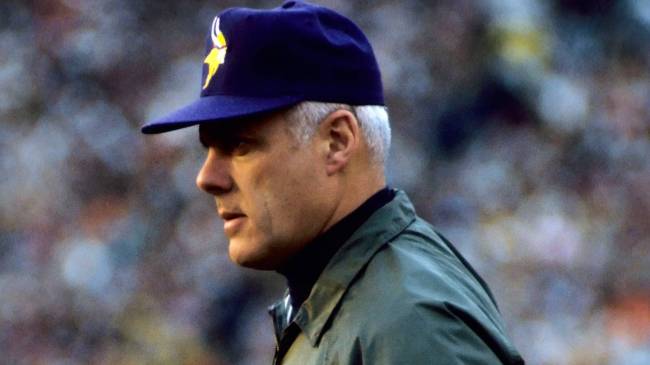 Vikings coach Bud Grant