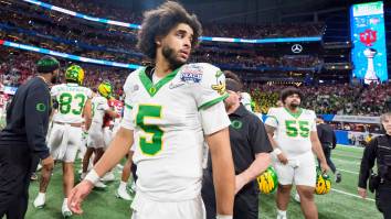 Jets Fans Are Down Bad (Again) As Dante Moore’s Decision Leaves Them With The 2nd Overall Pick In A ‘One QB’ Draft