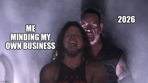 funniest undertaker and AJ styles meme of 2026