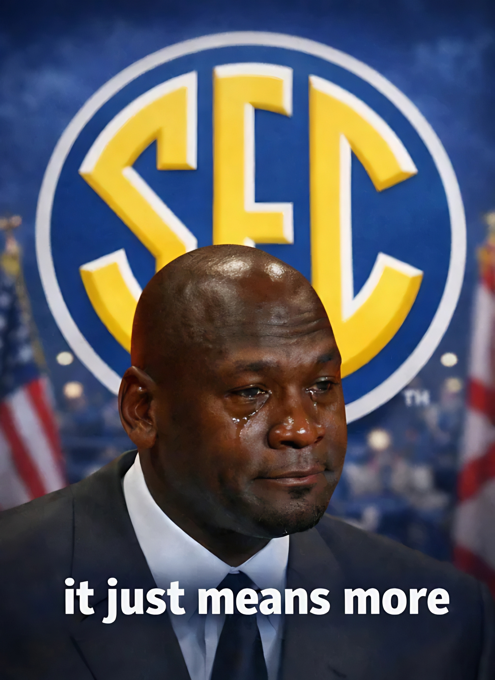 funniest college football playoffs memes crying michael jordan just means more