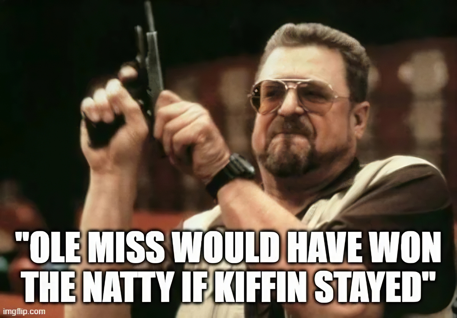 regretful Ole Miss college football meme