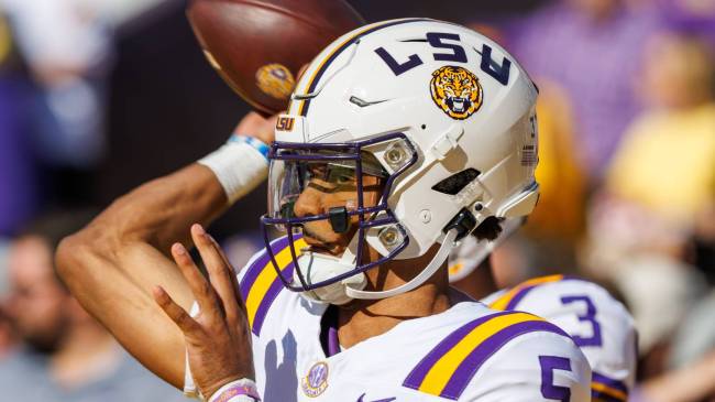 LSU QB Jayden Daniels
