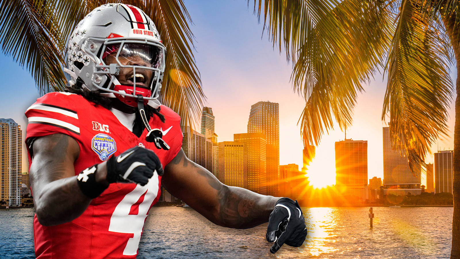 Ohio State Coach Dragged Jeremiah Smith Away From Miami Players At Cotton Bowl Amid Transfer Concerns