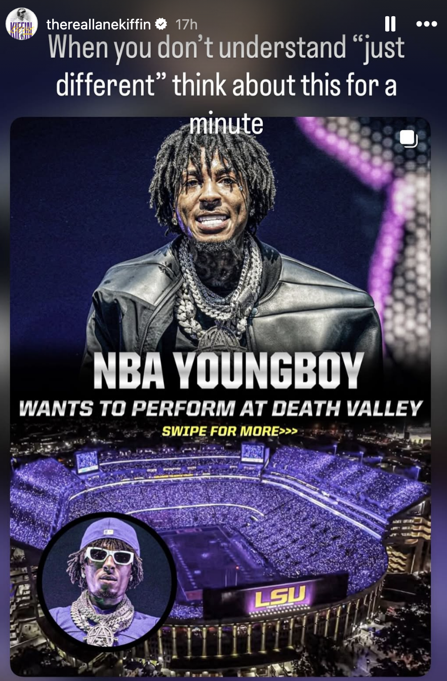 NBA YoungBoy LSU Baton Rouge