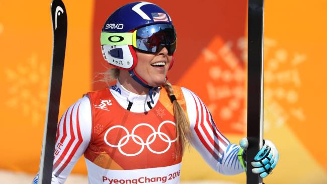 Lindsey Vonn at 2018 Winter Olympics