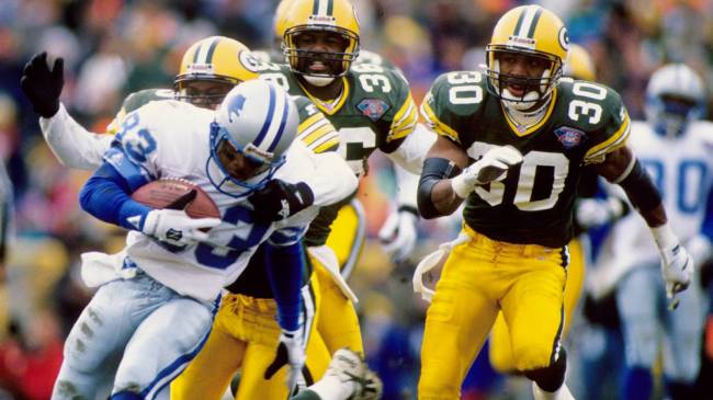 Lions vs Packers in 1994 playoffs