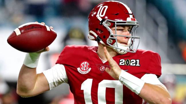 Alabama QB Mac Jones