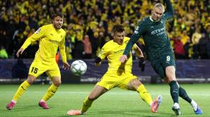 Manchester City vs Bodo/Glimt in Champions League match