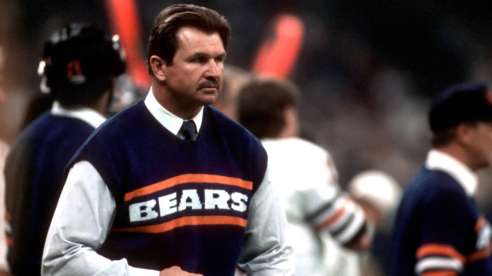 Mike Ditka Chicago Bears head coach at Super Bowl XX