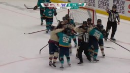 Women’s Hockey Brawl Creates Hilarious Photo Op When Haymakers Fly After Controversial PWHL No-Goal