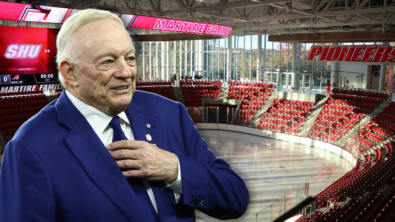 Sacred Heart University’s State-Of-The-Art $70 Million Hockey Arena Makes Jerry Jones Look Mulish And Cheap