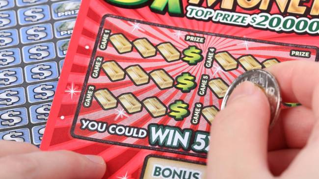 scratch off lottery tickets