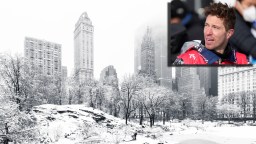 Shaun White Spent The Blizzard Snowboarding In Central Park